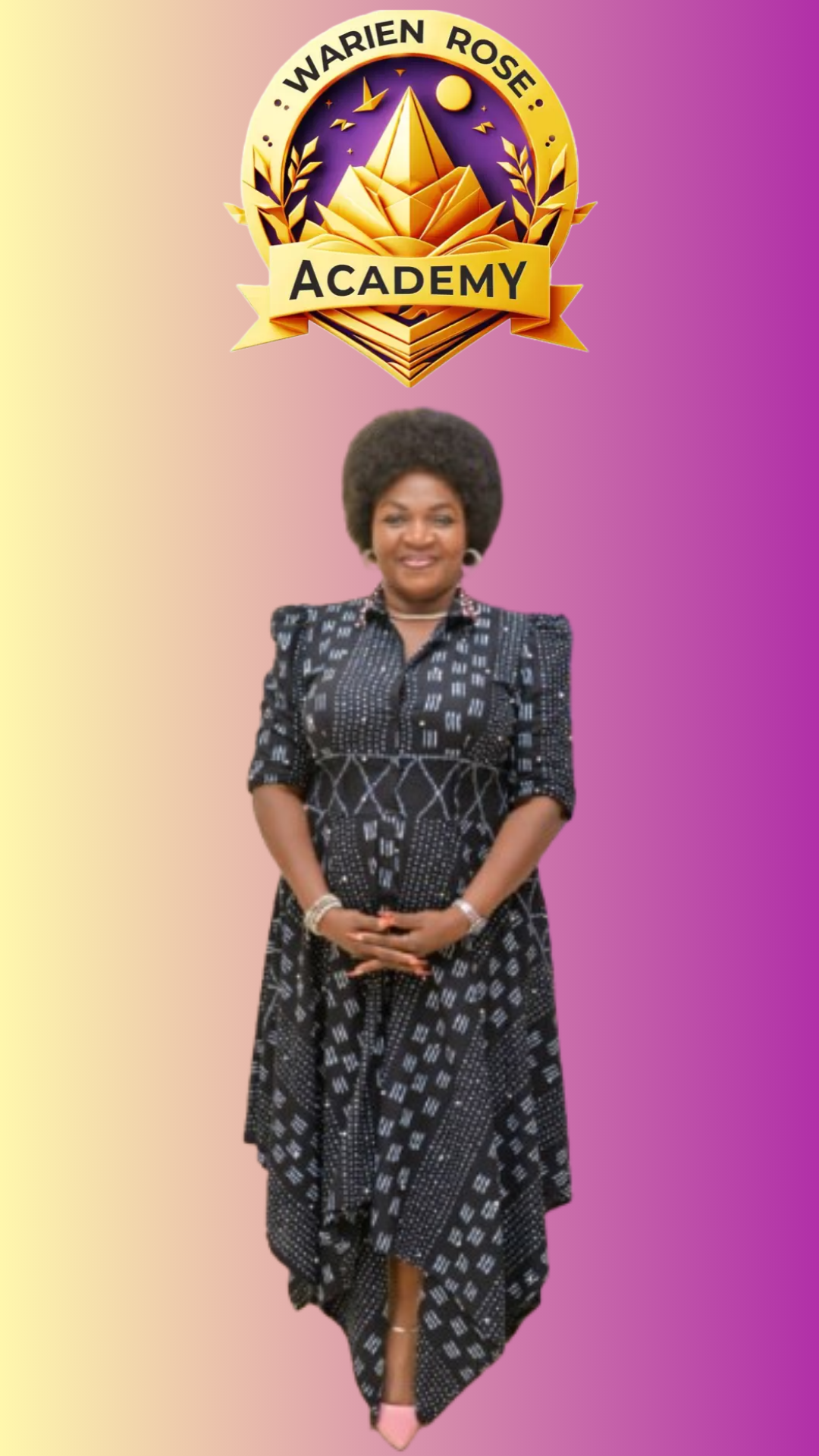 Prof Doc Efe Anaughe, founder of Warien Rose Academy